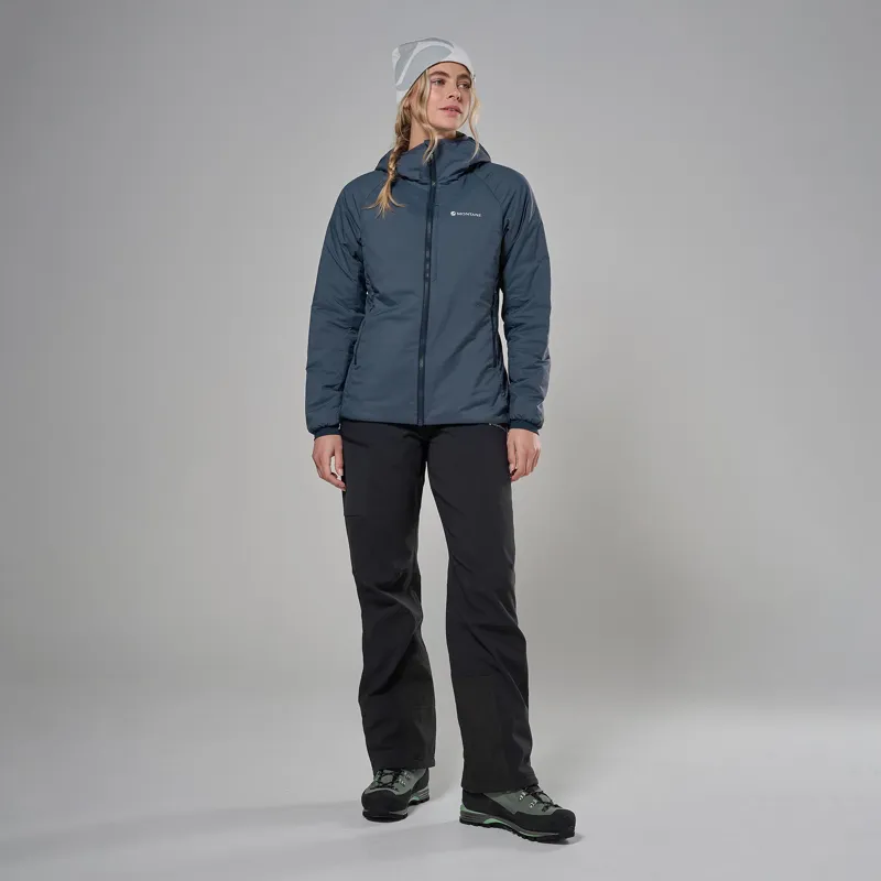 Montane Women's Sirocco XT Hooded Insulated Jacket - Dark Sky-2
