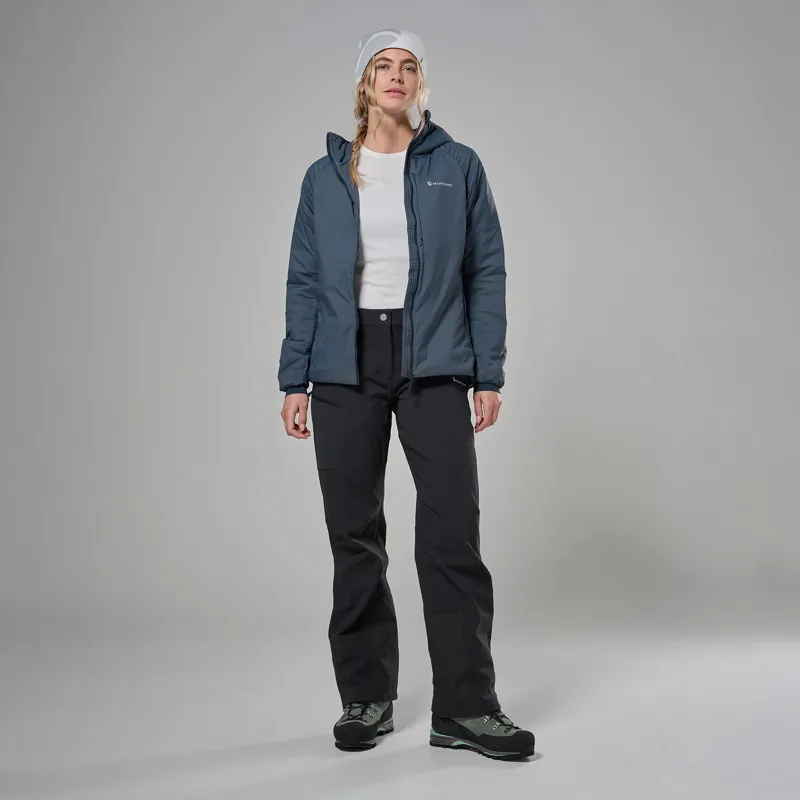 Montane Women's Sirocco XT Hooded Insulated Jacket - Dark Sky-1