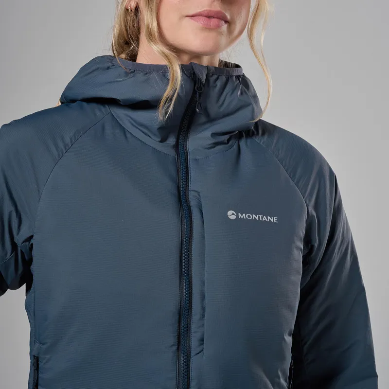 Montane Women's Sirocco XT Hooded Insulated Jacket - Dark Sky-5