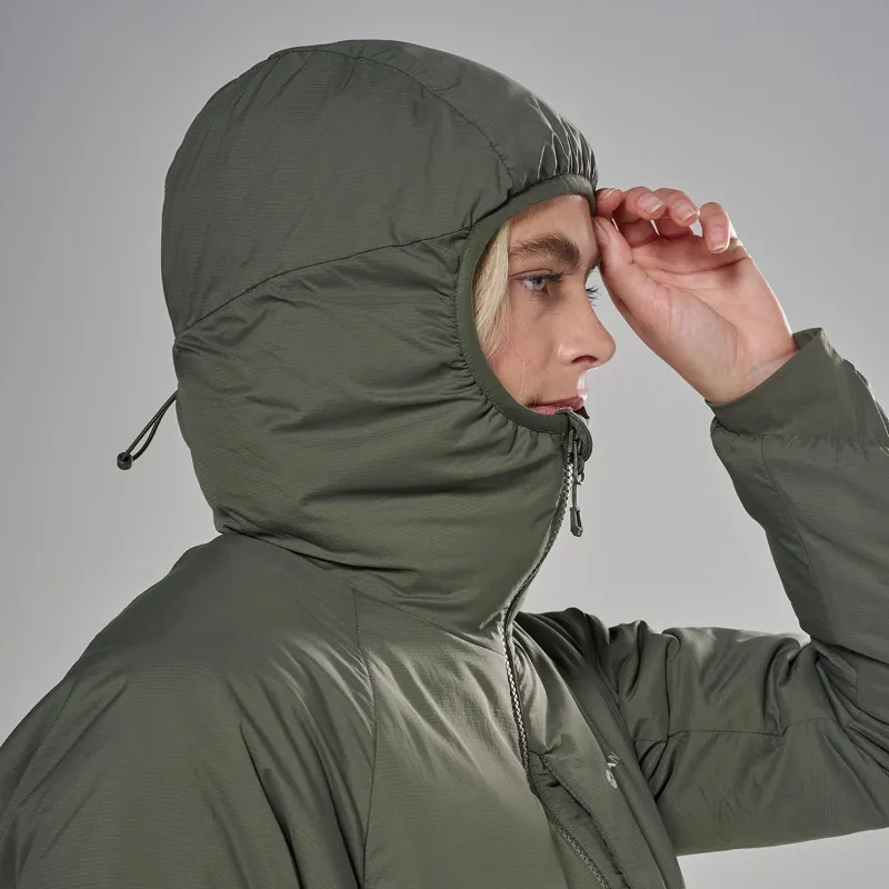 Montane Women's Sirocco XT Hooded Insulated Jacket - Moss-5
