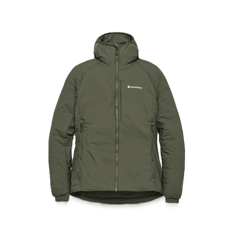Montane Women's Sirocco XT Hooded Insulated Jacket - Moss