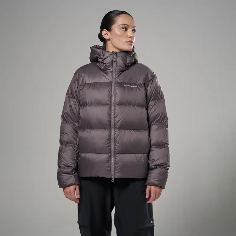 Montane Women's Thaw Hooded Down Jacket - Dusk-1