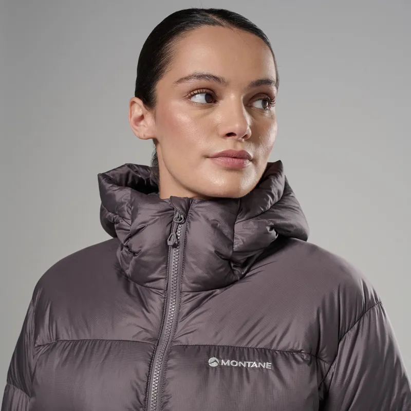 Montane Women's Thaw Hooded Down Jacket - Dusk-5
