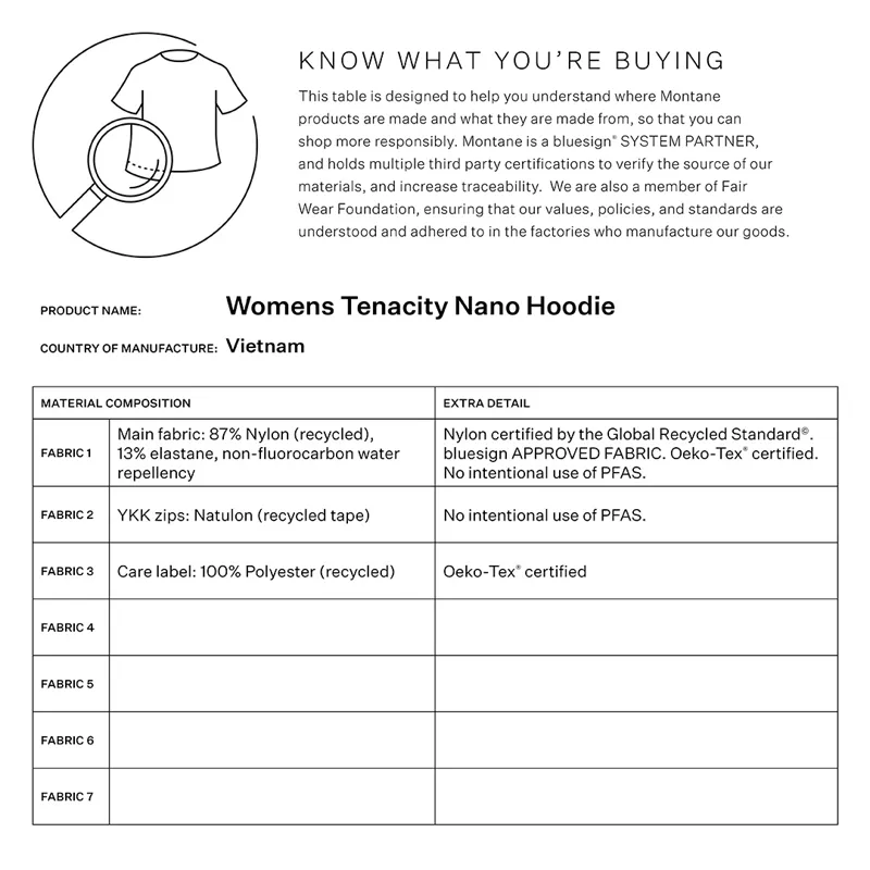 Montane Women's Tenacity Nano Hooded Softshell Jacket - Moonscape-9