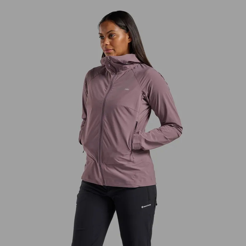 Montane Women's Tenacity Nano Hooded Softshell Jacket - Moonscape-2