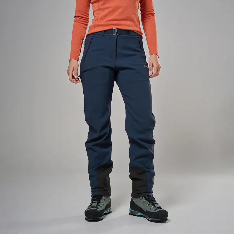 Montane Women's Tenacity XT Softshell Pants Regular Leg - Eclipse Blue-1