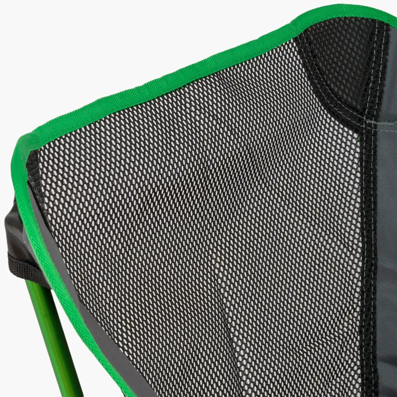 Highlander Ayr Folding Chair - Grey/Green-3
