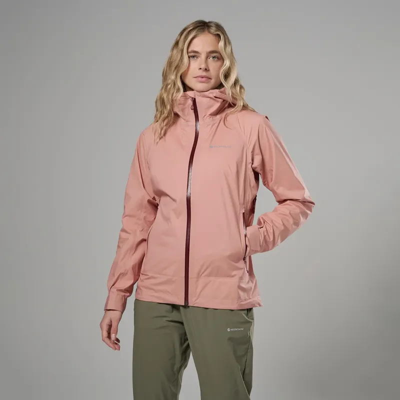 Montane Women's Vortic Waterproof Jacket - Pink Clay-2