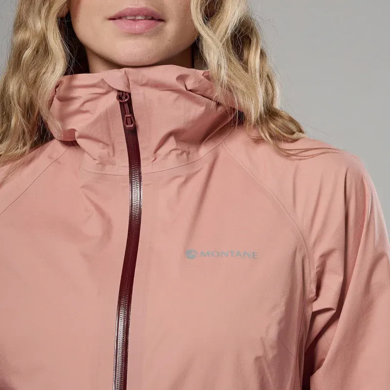 Montane Women's Vortic Waterproof Jacket - Pink Clay-3