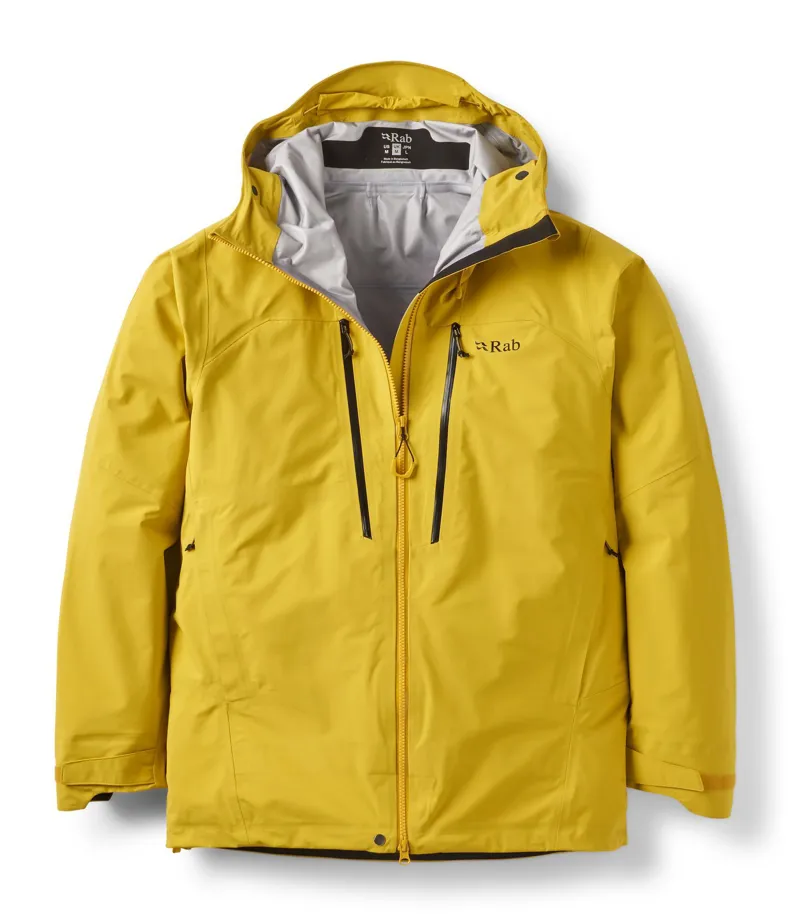 Rab Men's Firewall Guide Waterproof Jacket - Dark Pollen