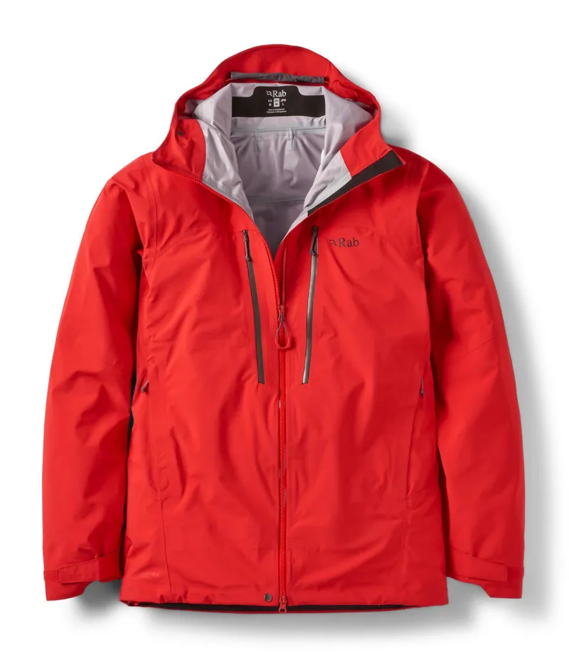 Rab Men's Firewall Guide Waterproof Jacket - Summit Red