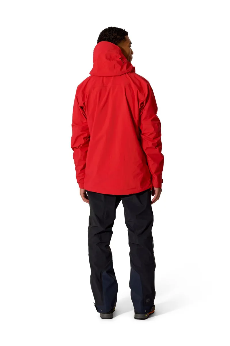 Rab Men's Firewall Guide Waterproof Jacket - Summit Red-5