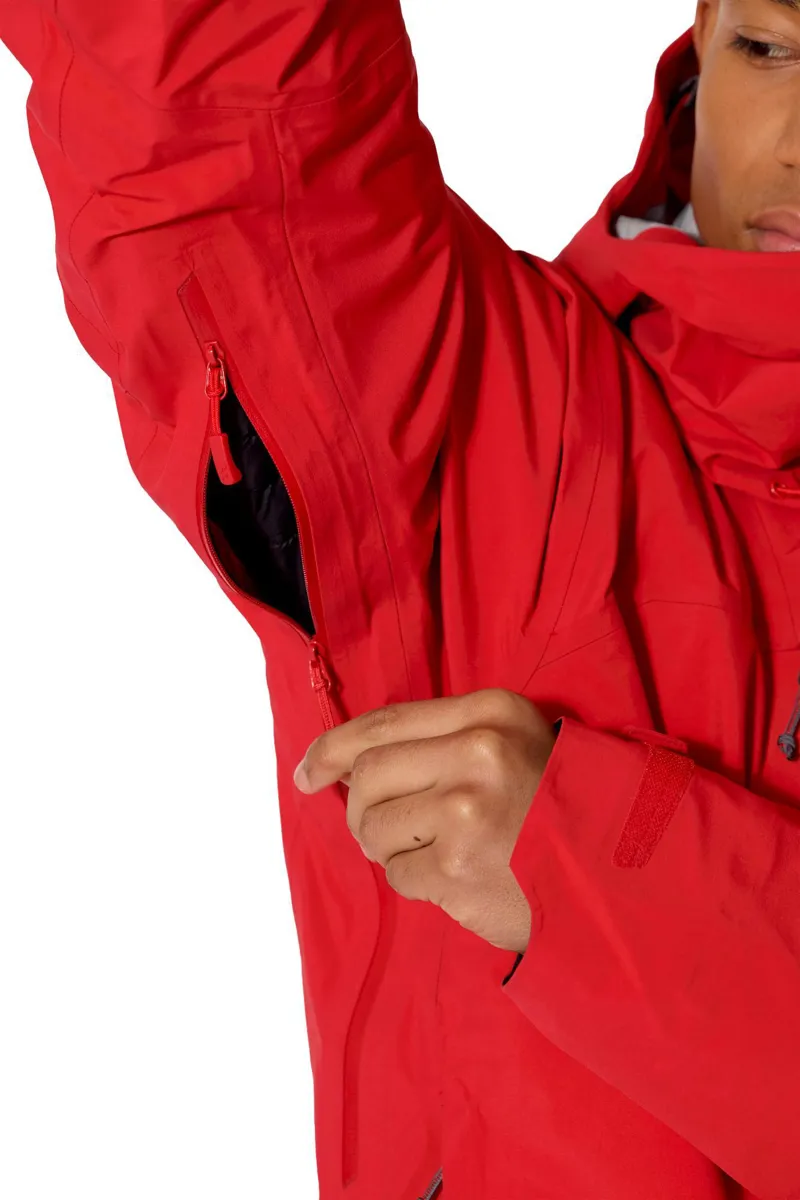 Rab Men's Firewall Guide Waterproof Jacket - Summit Red-8