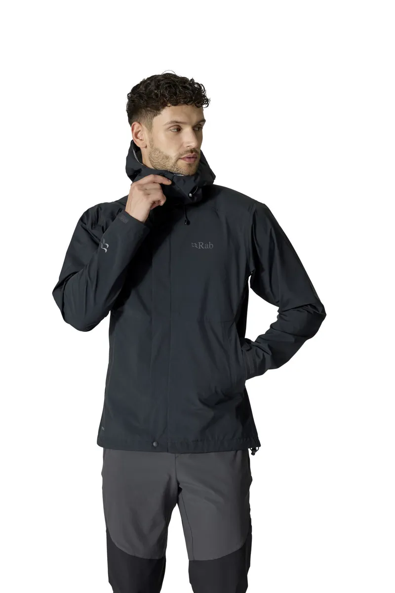Rab Men's Firewall Waterproof Jacket - Black-5