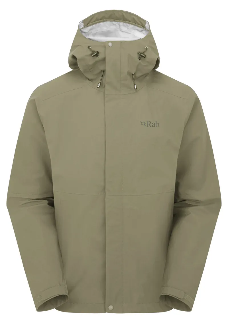 Rab Men's Firewall Waterproof Jacket -Light Khaki