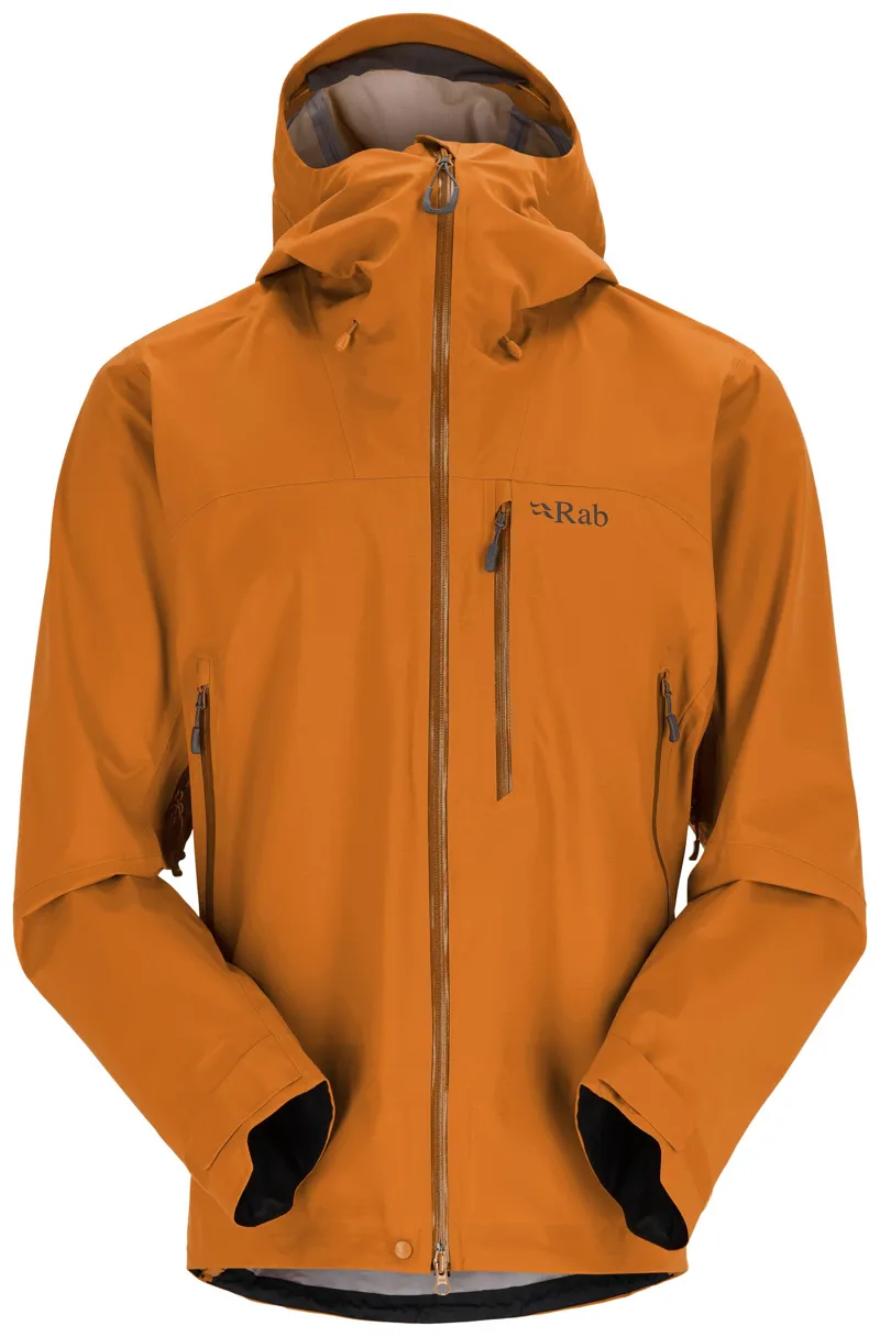 Rab Men's Firewall  Waterproof Jacket - Marmalade