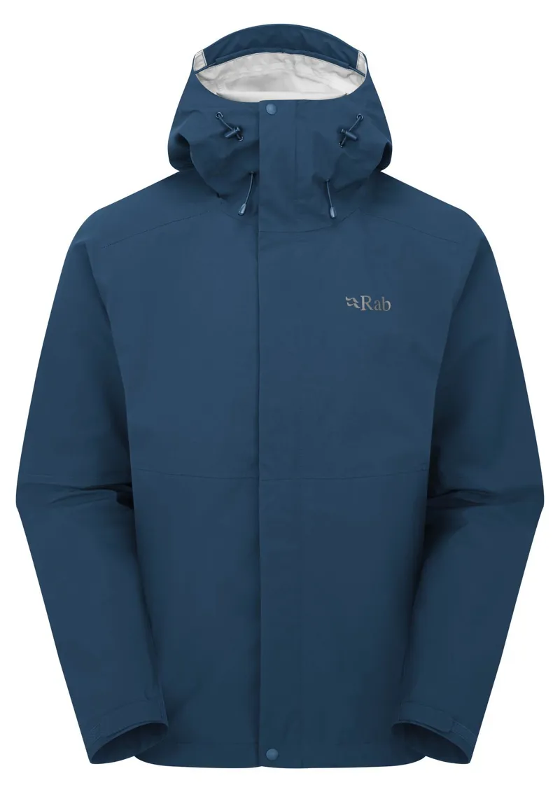 Rab Men's Firewall Waterproof Jacket -Tempest Blue