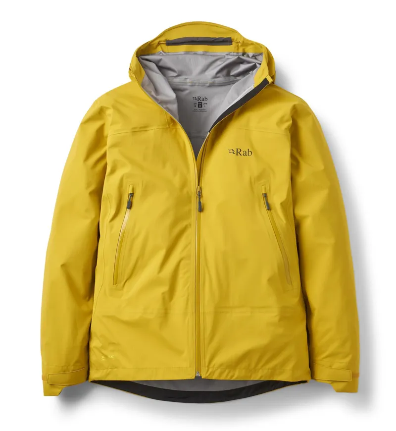 Rab Men's Firewall Light Waterproof Jacket - Dark Pollen