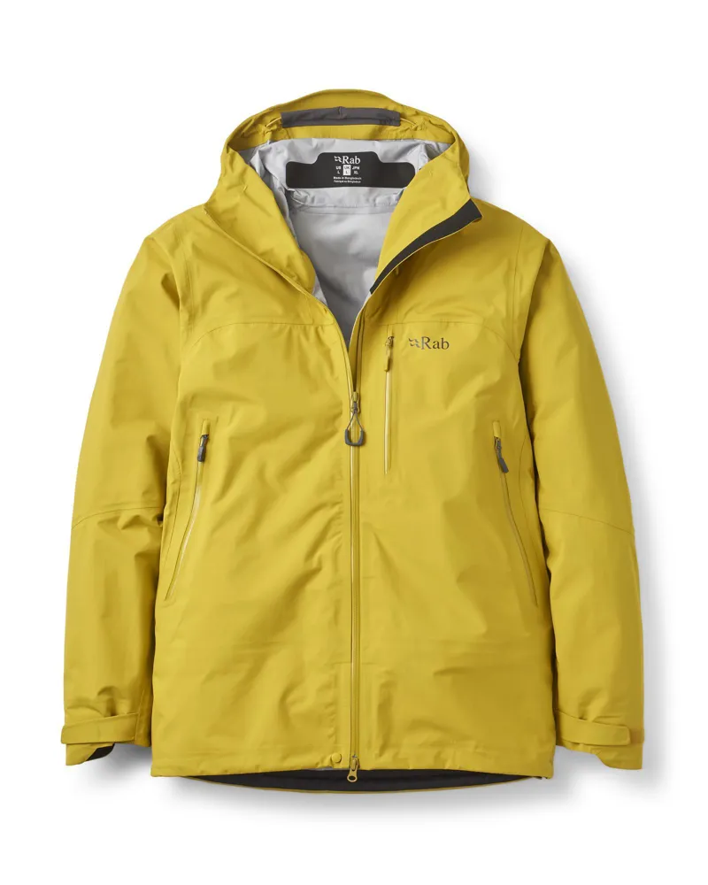 Rab Men's Firewall Mountain Waterproof Jacket - Dark Pollen