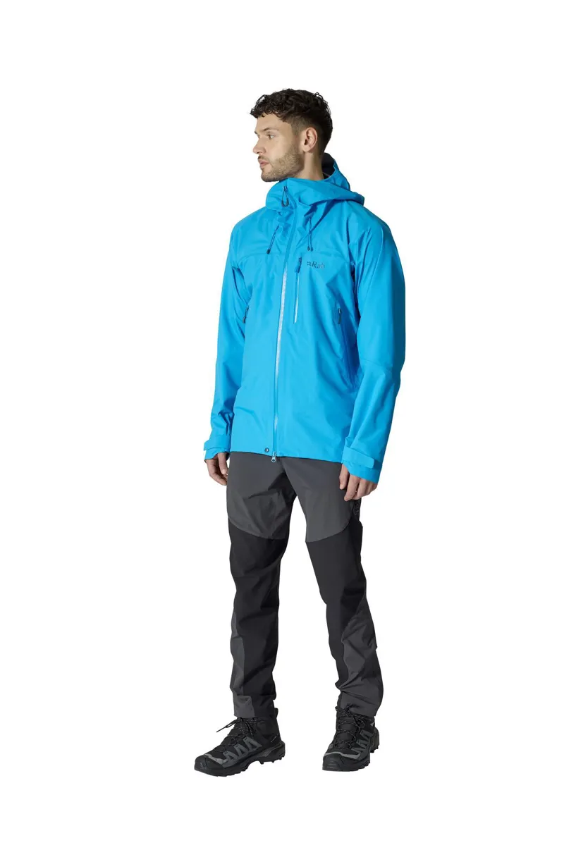 Rab Men's Firewall Mountain Waterproof Jacket - Maya Blue-4