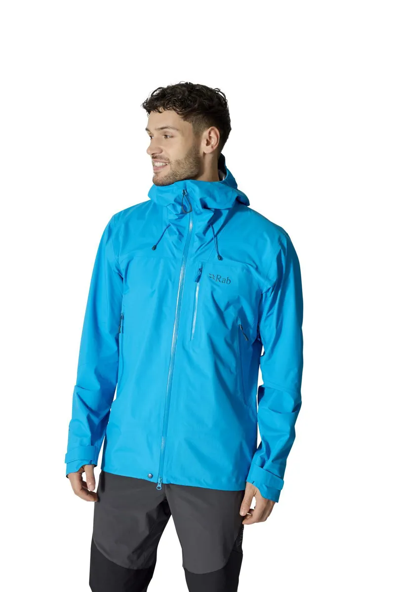 Rab Men's Firewall Mountain Waterproof Jacket - Maya Blue-3