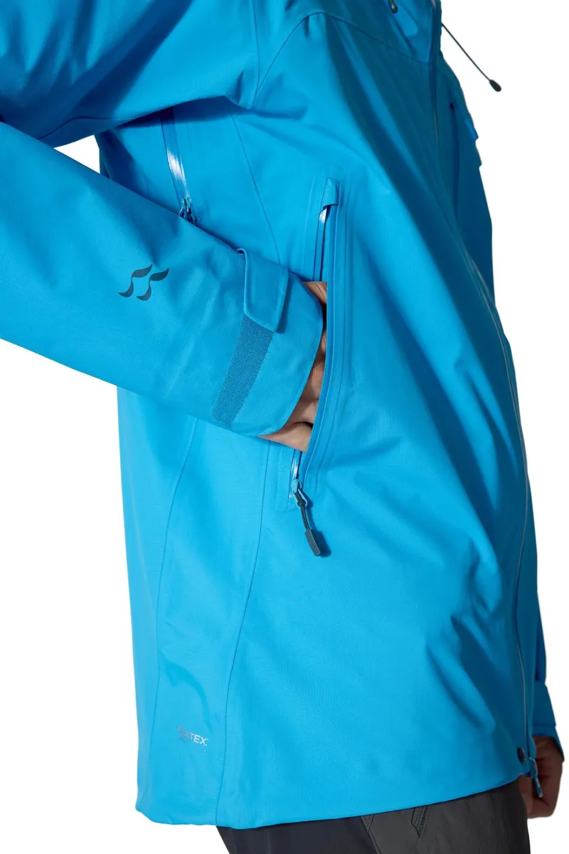 Rab Men's Firewall Mountain Waterproof Jacket - Maya Blue-10