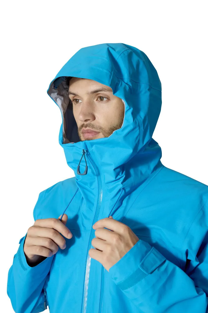 Rab Men's Firewall Mountain Waterproof Jacket - Maya Blue-7