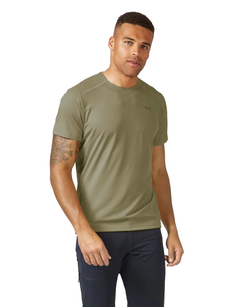 Rab Men's Force Tee - Light Khaki-1