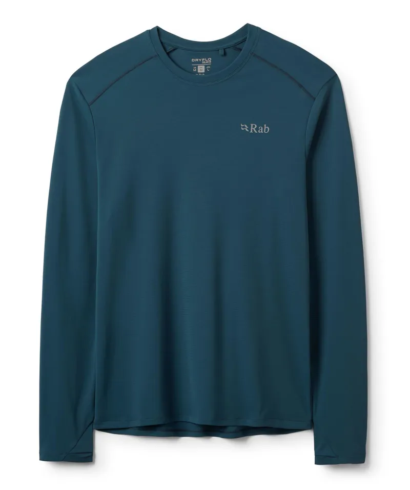 Rab Men's Force LS Tee - Tempest Blue
