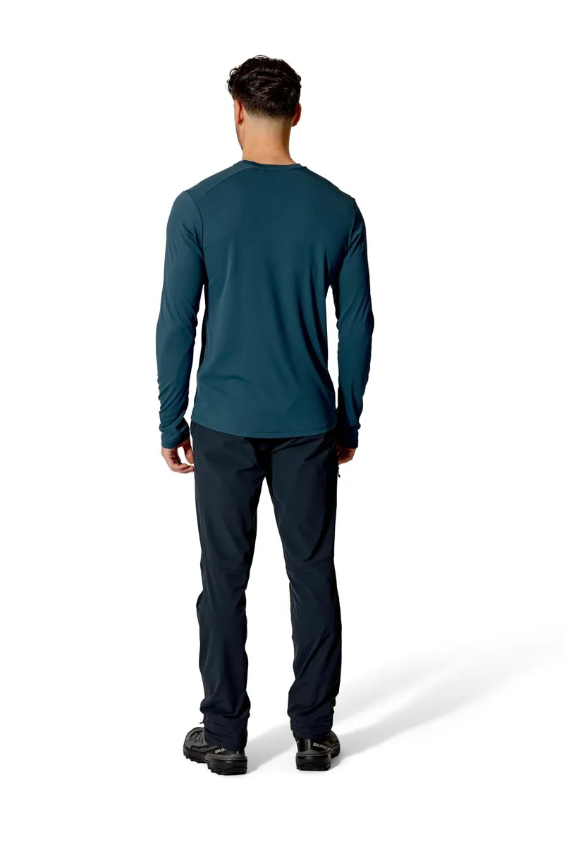 Rab Men's Force LS Tee - Tempest Blue-3