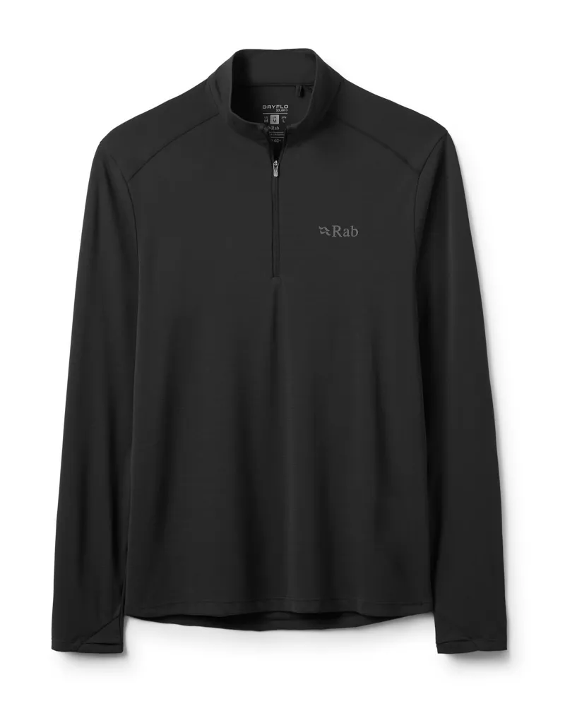 Rab Men's Force LS Zip - Black