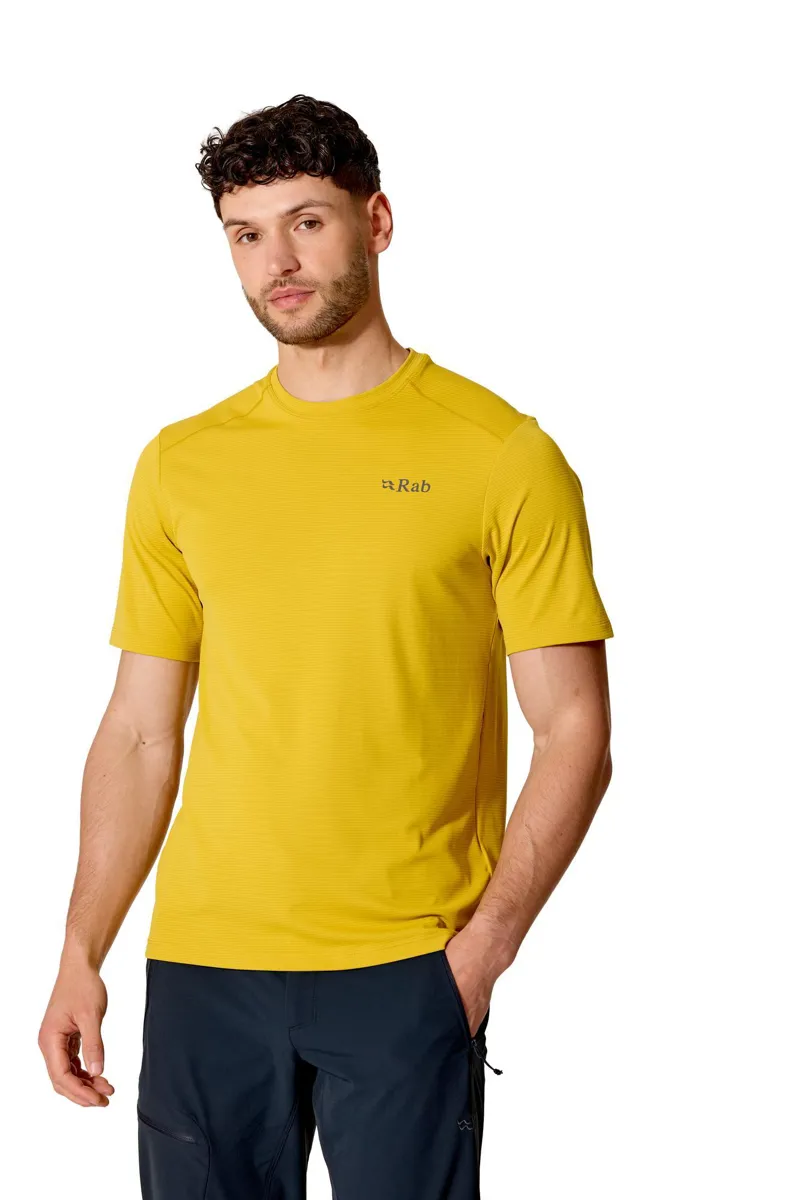 Rab Men's Force Tee - Dark Pollen-2