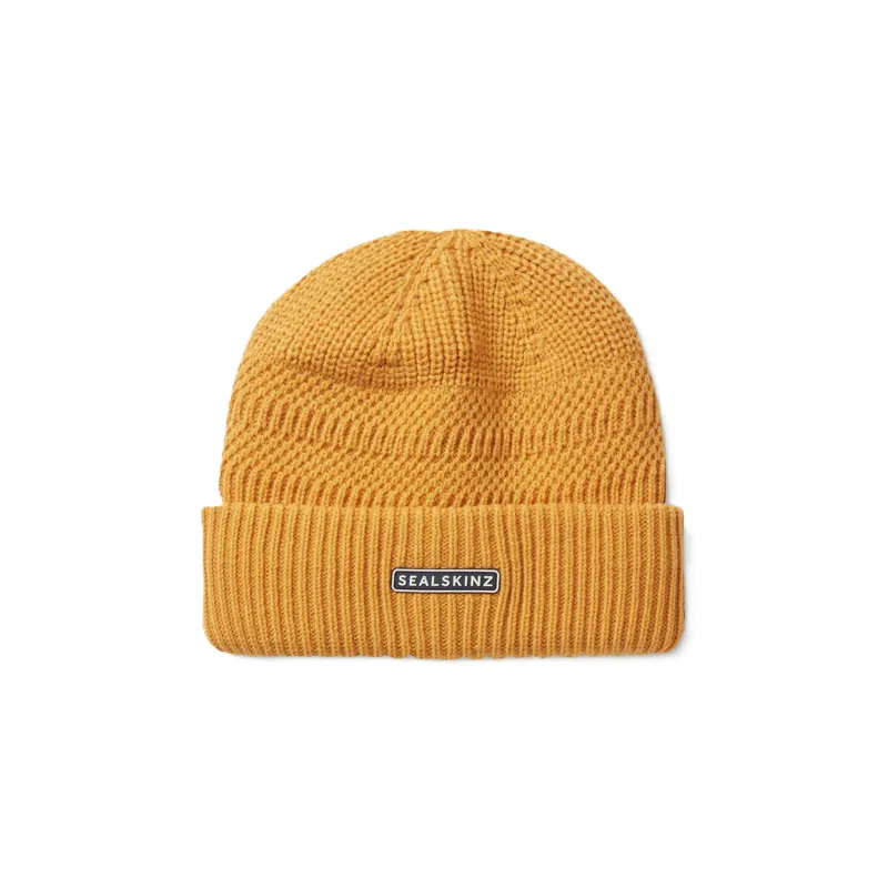 Sealskinz Gressenhall  Waterproof Cold Weather Beanie - Yellow