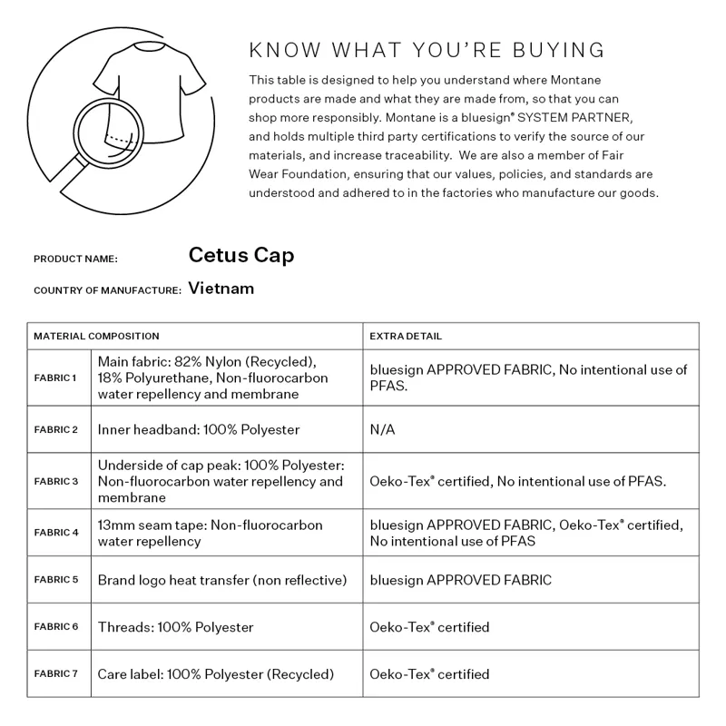 Montane Cetus Waterproof Cap - Caper-3