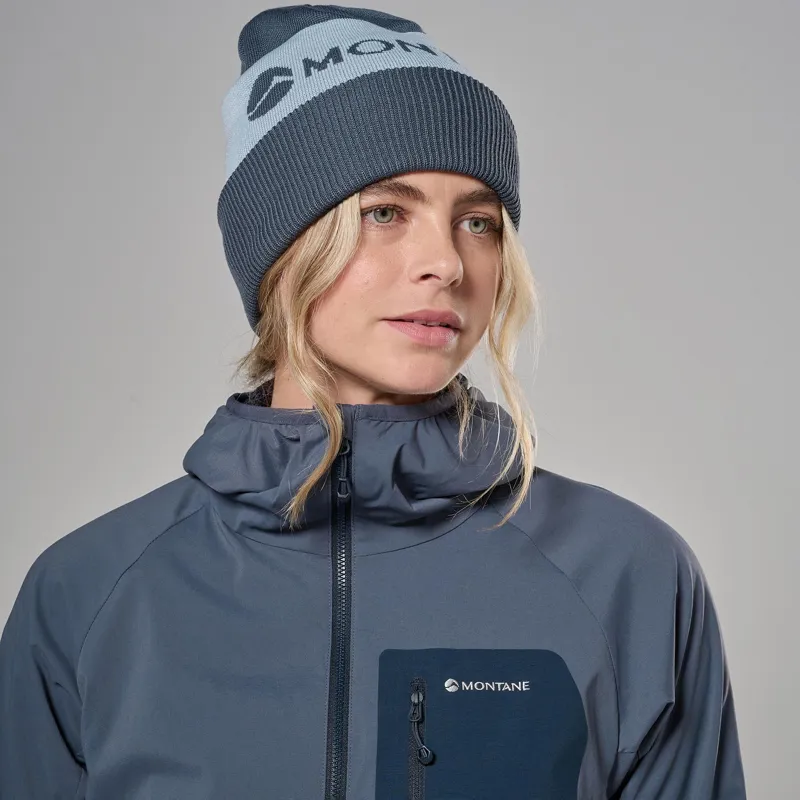 Montane Logo Cuffed Beanie - Dark Sky-2