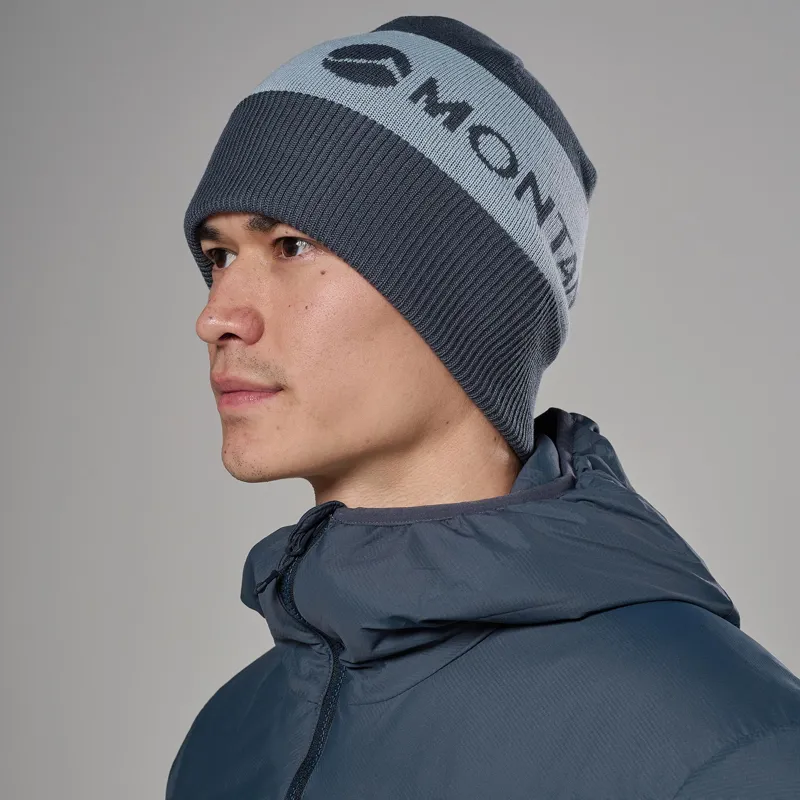 Montane Logo Cuffed Beanie - Dark Sky-1