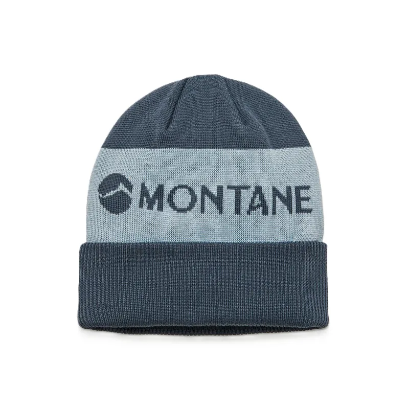 Montane Logo Cuffed Beanie - Dark Sky