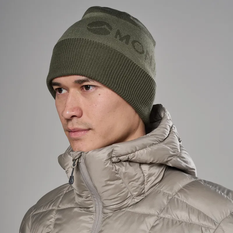 Montane Logo Cuffed Beanie - Moss-1