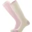 Horizon Nordic Merino Socks Twin Pack - Pink/Cream and Cream/Pink - Size 4-7
