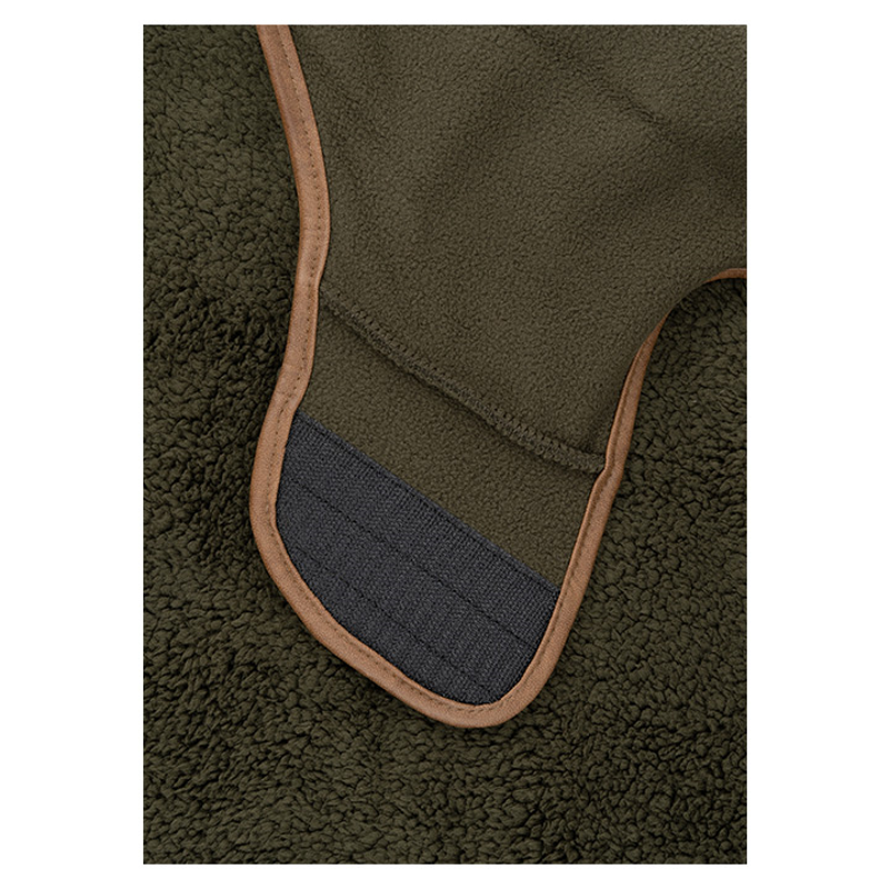 Jack Pyke Sherpa Fleece Dog Coat - Olive Green-3