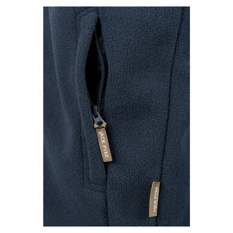Jack Pyke Men's Countryman Fleece Gilet - Navy-6