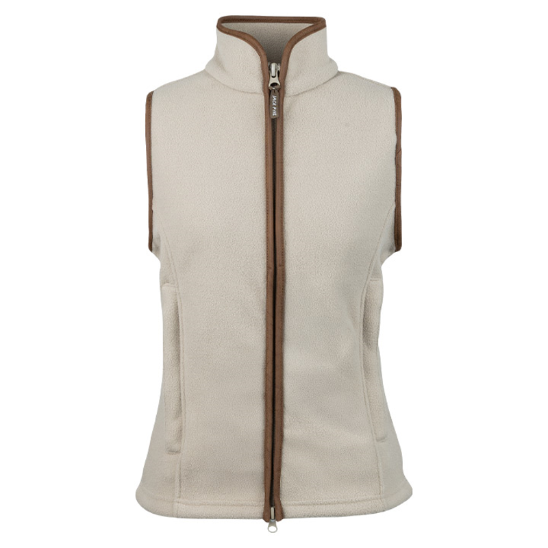 Jack Pyke Women's Countryman Fleece Gilet - Mushroom