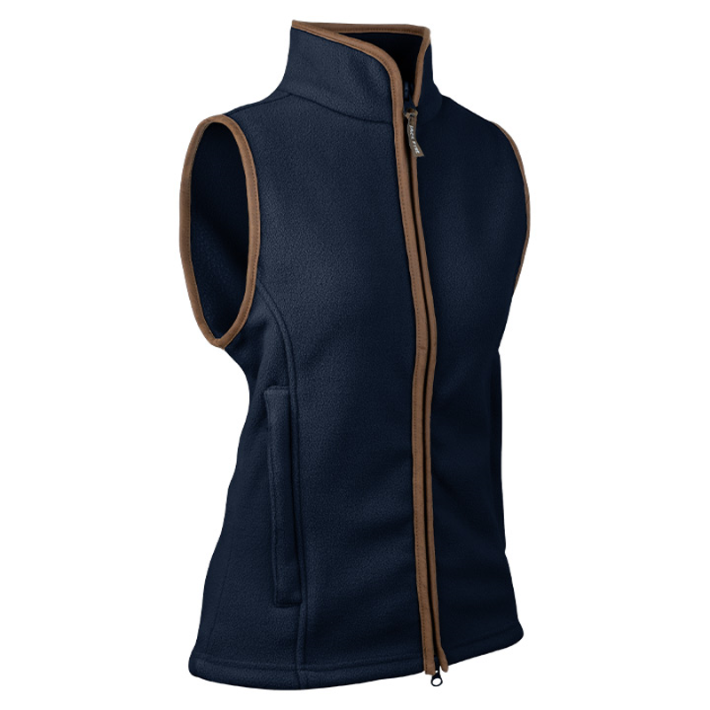 Jack Pyke Women's Countryman Fleece Gilet - Navy-5