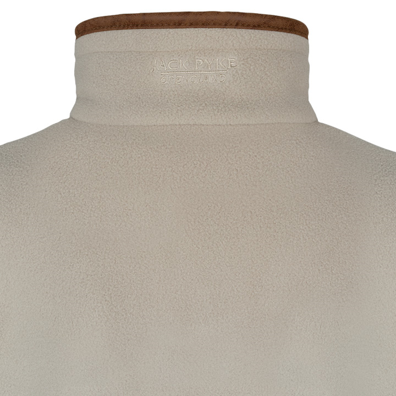 Jack Pyke Women's Fleece Pullover - Mushroom-5