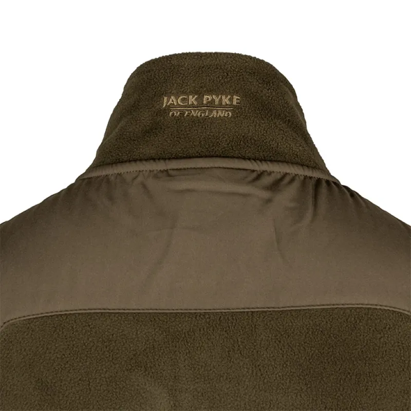 Jack Pyke Rannock Fleece Pull Over - Dark Olive-5