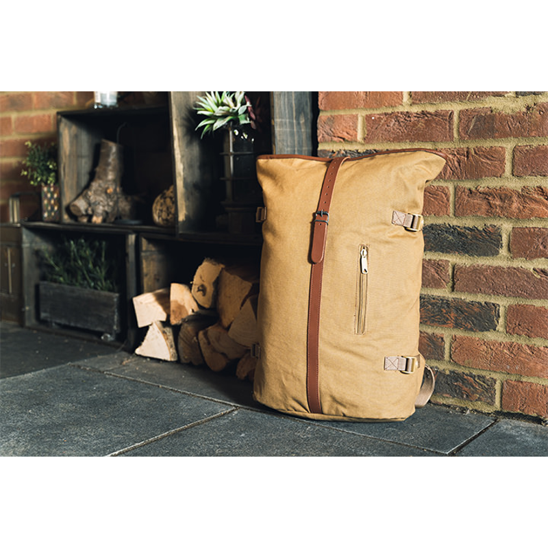 Jack Pyke Fold Top Rucksack - Fawn-9