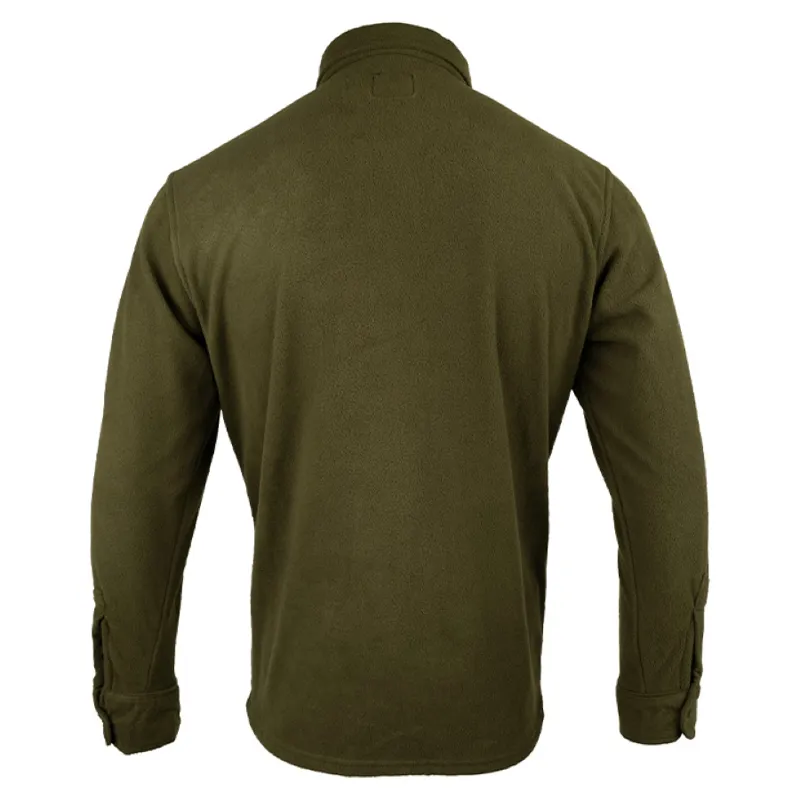 Jack Pyke Men's Polar Fleece Shirt - Dark Olive-2