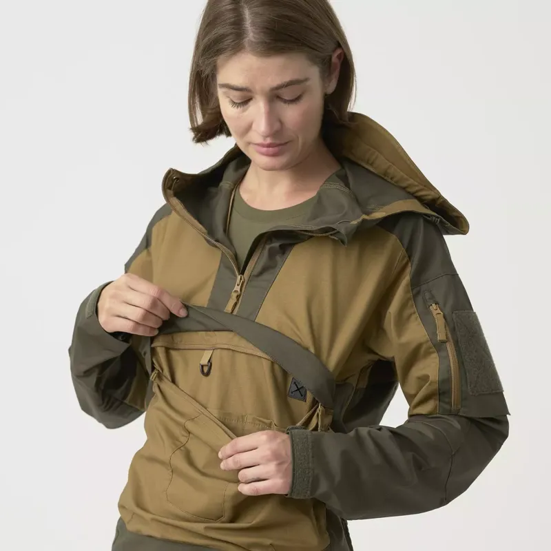 Helikon-Tex Tracer Anorak - Coyote/Taiga Green-4