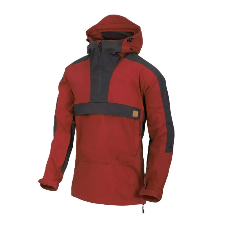 Helikon-Tex Men's Woodsman Anorak - Crimson Sky/Ash Grey