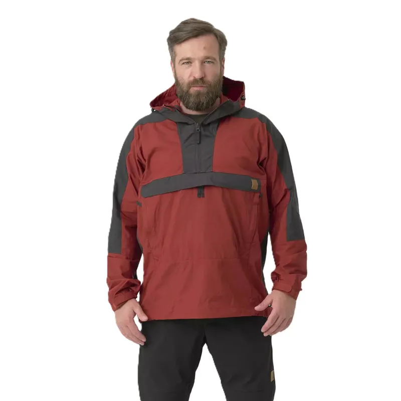 Helikon-Tex Men's Woodsman Anorak - Crimson Sky/Ash Grey-1